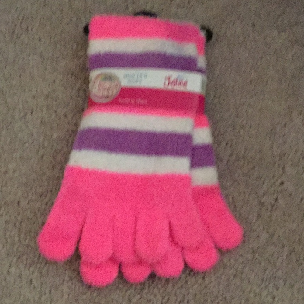 Socks with toes!